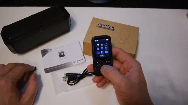 AGPTek C05 Bluetooth Lecteur MP3 8GB Avis, Lecteur mp3 bluetooth parfait pour le sport et la connec смотреть онлайн