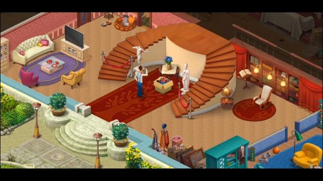 Homescapes - Whole Story and All Renovations - All Tasks - Level 1 - 100 - Part 1 смотреть онлайн