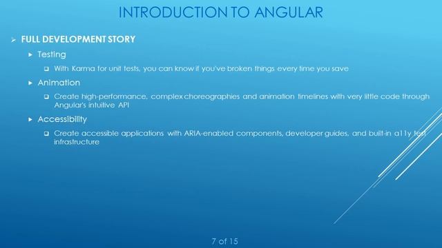 Introduction to Angular | What is Angular? | Features | Why Use Angular? | When to Use Angular смотреть онлайн