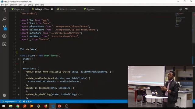 A real world application using Vue.JS - Sello Mkantjwa смотреть онлайн