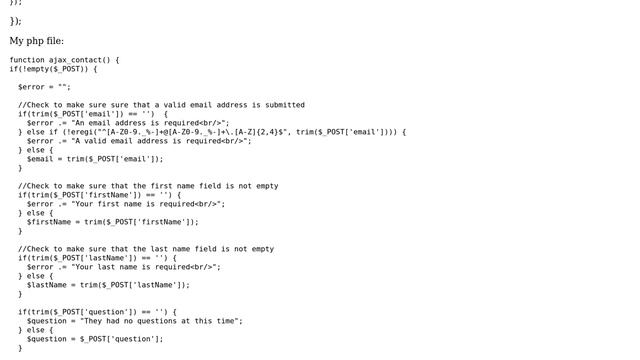 Wordpress: AJAX Contact Form Issue смотреть онлайн