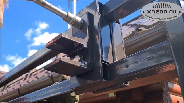 ВЫДВИЖНОЙ НАВЕС "ПОЛУСАМОЛЕТ" ОТДЕЛЬНОСТОЯЩИЙ ИЗ ВЫДВИЖНЫХ ( локтевых) МАРКИЗ ДЛЯ КАФЕ, САДА И ДАЧ смотреть онлайн