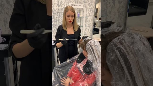 Окрашивание Балаяж! Омбре, эффект выгоревших волос !быстрая красивая техника! смотреть онлайн