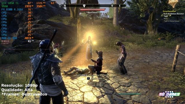 Gameplay | AMD FX 8300 + GTX 1050 Ti no The Elder Scrolls Online (1080p) смотреть онлайн