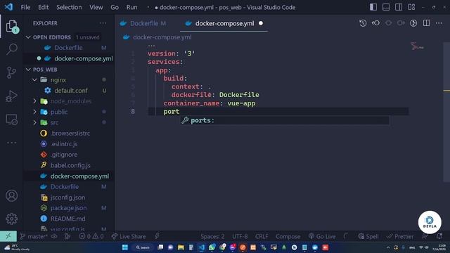 Running Docker in Vue.js with Nginx | Dockerize Your Vue.js App | #devla #docker #vuejs #nginx смотреть онлайн