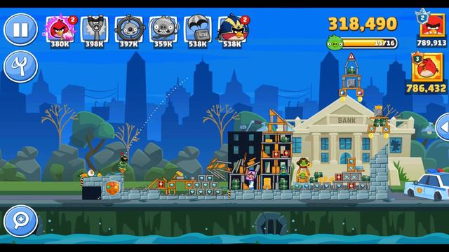 Angry Birds Friends Level 5 Tournament 1193 Highscore POWER-UP walkthrough смотреть онлайн