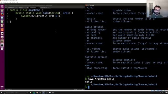 [Classes, Video 4] public static void main смотреть онлайн