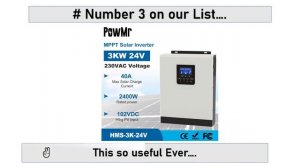 Top 5 Best PowMr Solar Inverters | PowMr MPPT Hybrid Solar Inverter