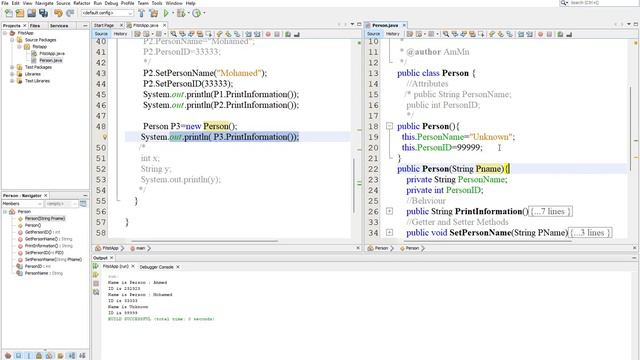 3- OOP Using Java-Constructor - overloading شرح بالعربي смотреть онлайн