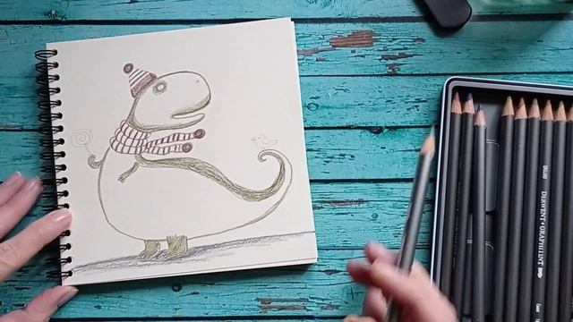 Тест карандашей Derwent Graphitint смотреть онлайн