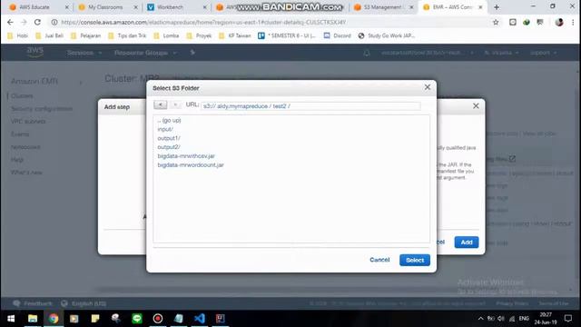 05 Big Data Project - Simple WordCount using AWS EMR MapReduce смотреть онлайн