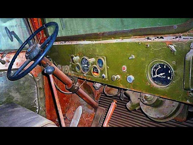 Чудом уцелел Редчайший ЗИЛ он ОДИН из СОТНИ грузовиков выпущенных на заводе смотреть онлайн