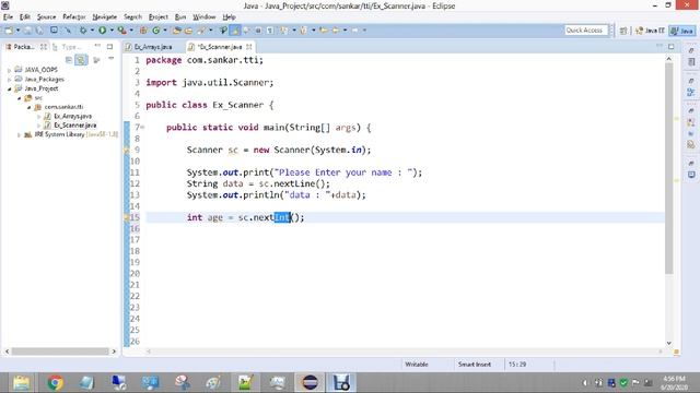 ?Scanner class in java | How to use scanner class in java to read inputs from user смотреть онлайн