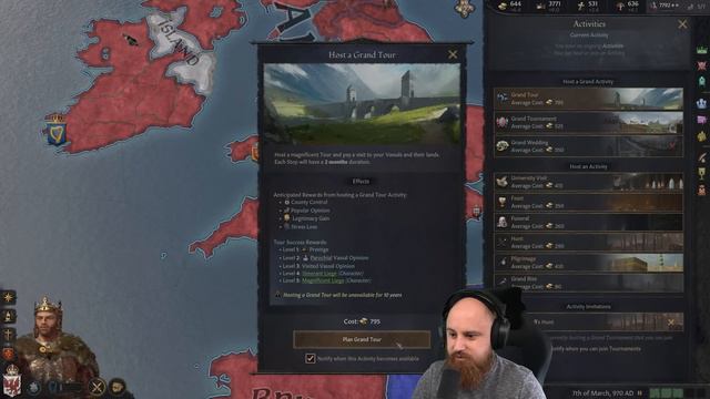 THE LEGENDARY SWORD OF BRITANNIA! Crusader Kings 3 - Legends of the Dead Empire of Heaven #22 смотреть онлайн