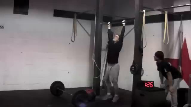 CrossFit Fran Jason Kaplan 1min 53sec смотреть онлайн