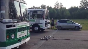 Гонки на автобусах ПАЗ
