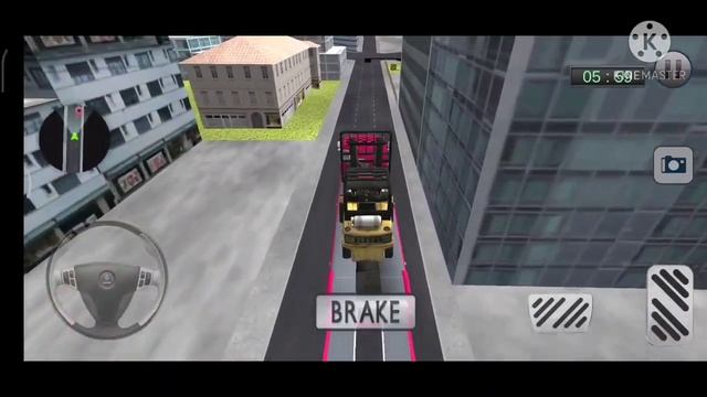City construction simulator forklift truck game/ How to play City construction simulator game Part- смотреть онлайн
