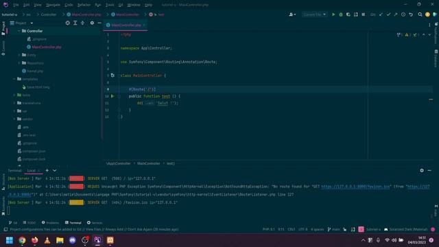 Apprendre Symfony 6 - Les Controllers | EP6 смотреть онлайн