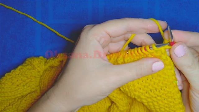 ДВУХСТОРОННИЙ ВЯЗАНЫЙ ПЛЕД! ЧАСТЬ№2.Вязание спицами