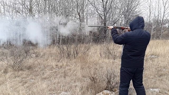 Иж 18 32 калибра. Дымный порох. Сверхзамедленное видео смотреть онлайн