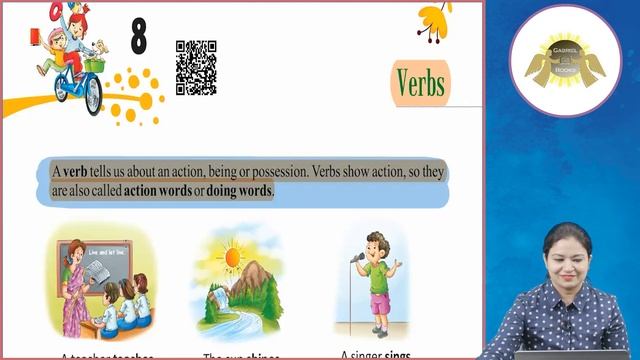 Ch 8 | Gabriel Books | Grammar | Class 3 | Verbs | For children смотреть онлайн