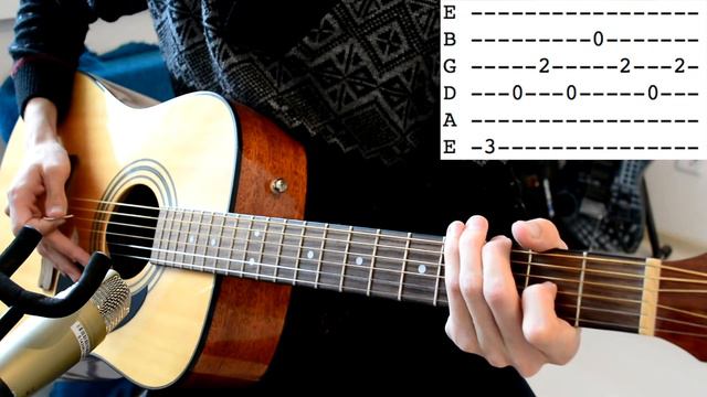 Sting - Every breath you take (guitar tutorial, tab) смотреть онлайн