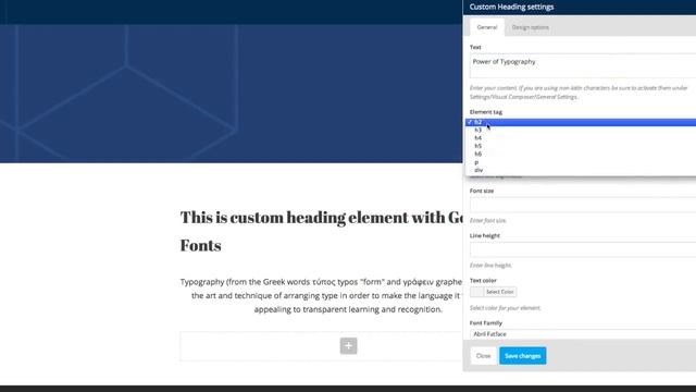 How to Use Custom Heading Element with Google Fonts смотреть онлайн