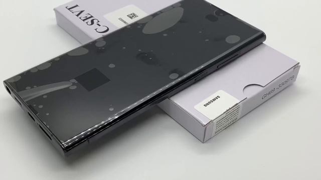 Genuine Samsung Galaxy S22 Ultra (S908B) Complete lcd with frame in Black - Part no: GH82-27488A смотреть онлайн
