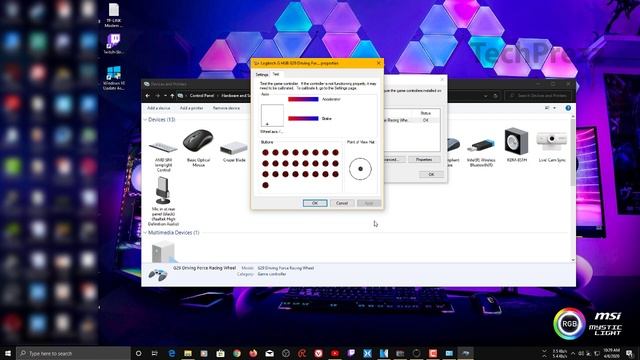Windows 10- Steering Wheel, Logitech G29 Calibration & Centering Issue Fix смотреть онлайн