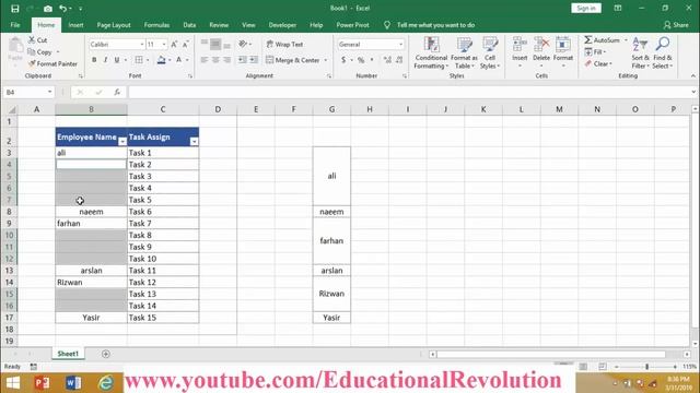 How to filter Merge cell in Excel (Advance Filter Trick) смотреть онлайн