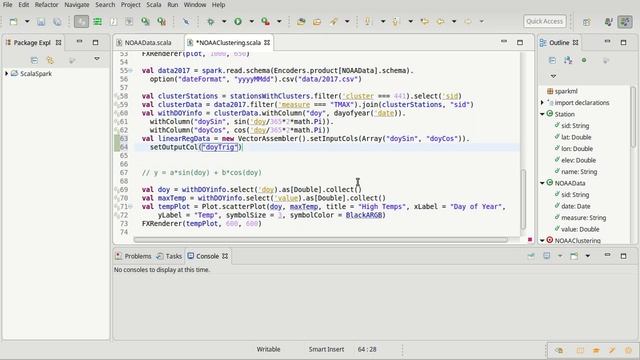 Spark ML Linear Regression Part 3 (using Scala) смотреть онлайн