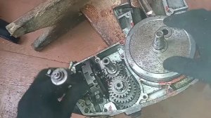 Сборка КПП мотоцикла Восход Сова 3м-01 Ковровец