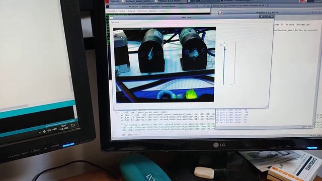 Orangepi PC & Arduino Uno driving DC motors смотреть онлайн