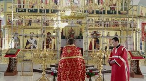 Вечернее Богослужение. Преполовение Пятидесятницы.