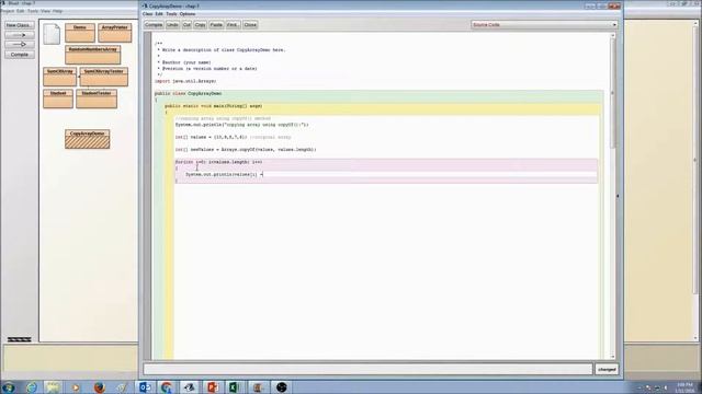 copy Array using copyOf смотреть онлайн