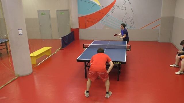 отбор Потехин Д. - Федосеева М. настольный теннис ТТКЛУБ 22.04 Санкт-Петербург смотреть онлайн