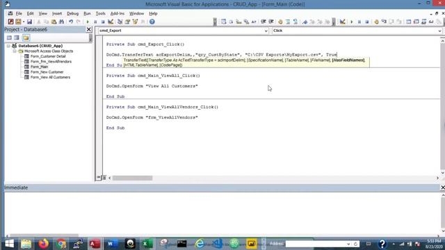 Export Data from Access to a CSV File [VBA Programming] смотреть онлайн