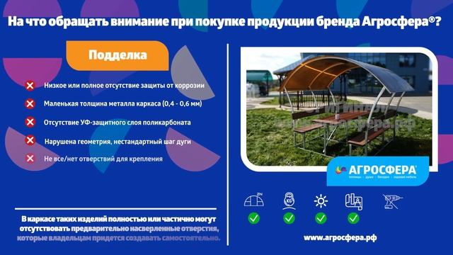 Как не купить поддельную теплицу? Выбираем теплицу правильно! #АгросфераТеплицы / агросфера.рф смотреть онлайн