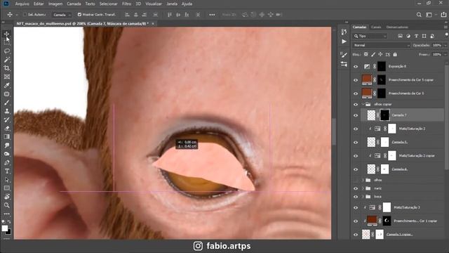 PHOTOSHOP - Speed Art - NFT - Multiverse Monkey смотреть онлайн
