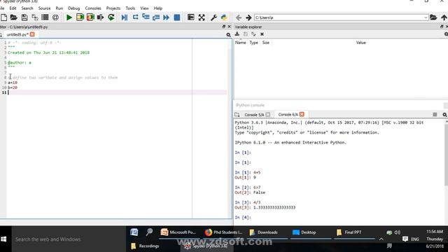 Setting Up Of Python Execution Environment (Anaconda and spyder) смотреть онлайн