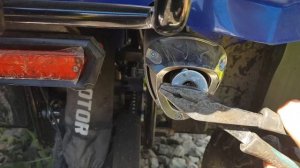 Квадроцикл Avantis Hunter 200 new. Как сделать выхлоп потише.