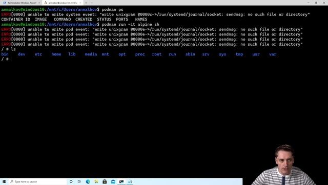 Install Podman and Buildah on Windows 10 using WSL2 смотреть онлайн