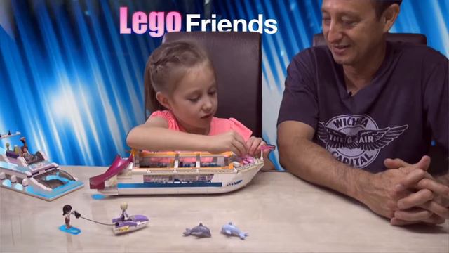 41015 LEGO Friends Dolphin Cruiser смотреть онлайн