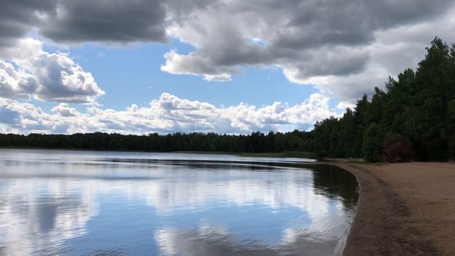Июль, озеро Гладышевское ❤️ Ленинградская область смотреть онлайн