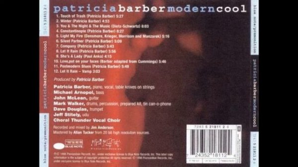 Patricia Barber - Silent Partner (Modern Cool) 1998