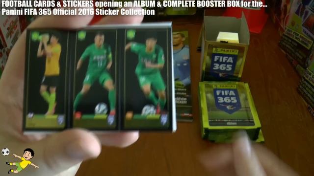 UK PREMIERE! ⚽️ UNBOXING BOOSTER BOX (50 PACKS!) ⚽️ Panini FIFA 365 Official 2016 Sticker Collectio смотреть онлайн