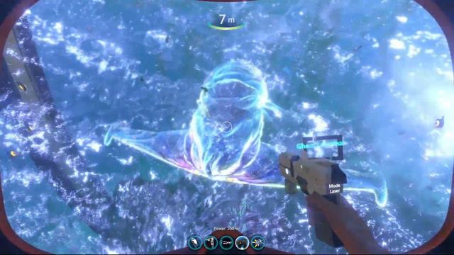 Killing LEVIATHANS with only peepers in Subnautica смотреть онлайн