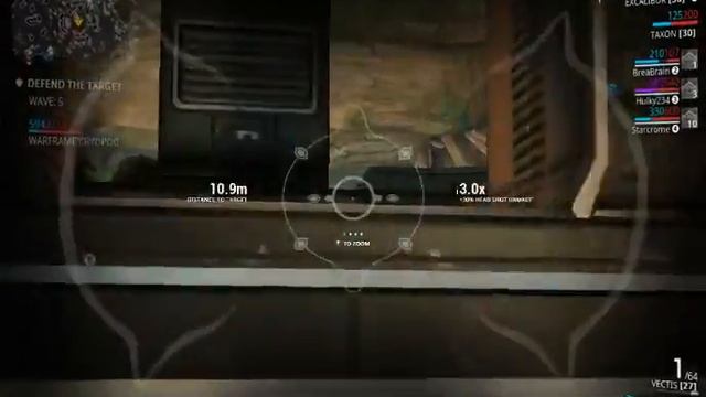 Warframe - Vectis Sniper Action смотреть онлайн