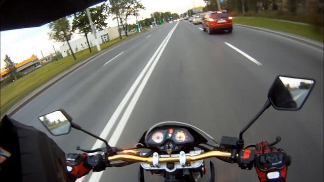 Поездка на дачу на BM Motard 250 смотреть онлайн