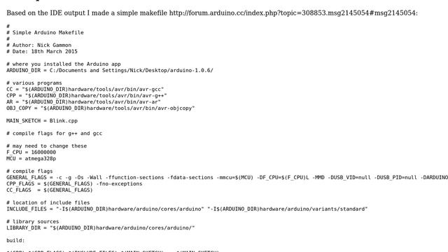 Arduino: Will a .ino Arduino Sketch compile directly on GCC-AVR? (2 Solutions!!) смотреть онлайн
